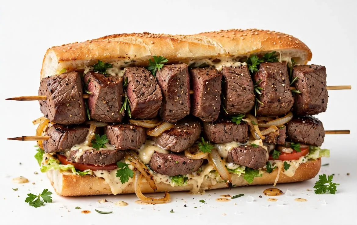 Super Sandwich Brochettes Poulet