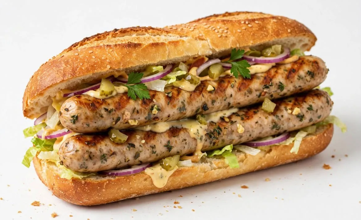 Super Sandwich Brochettes Saucisse de Poulet