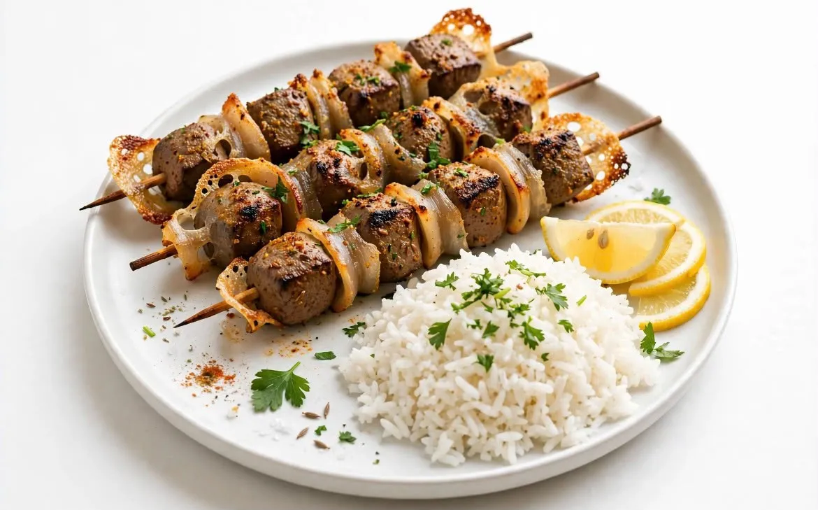 Assiette Brochettes Boulfaf