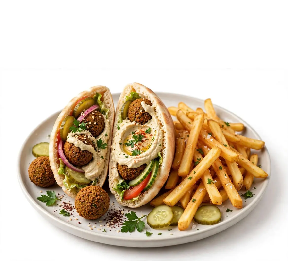 Wrap Falafels au Toumia